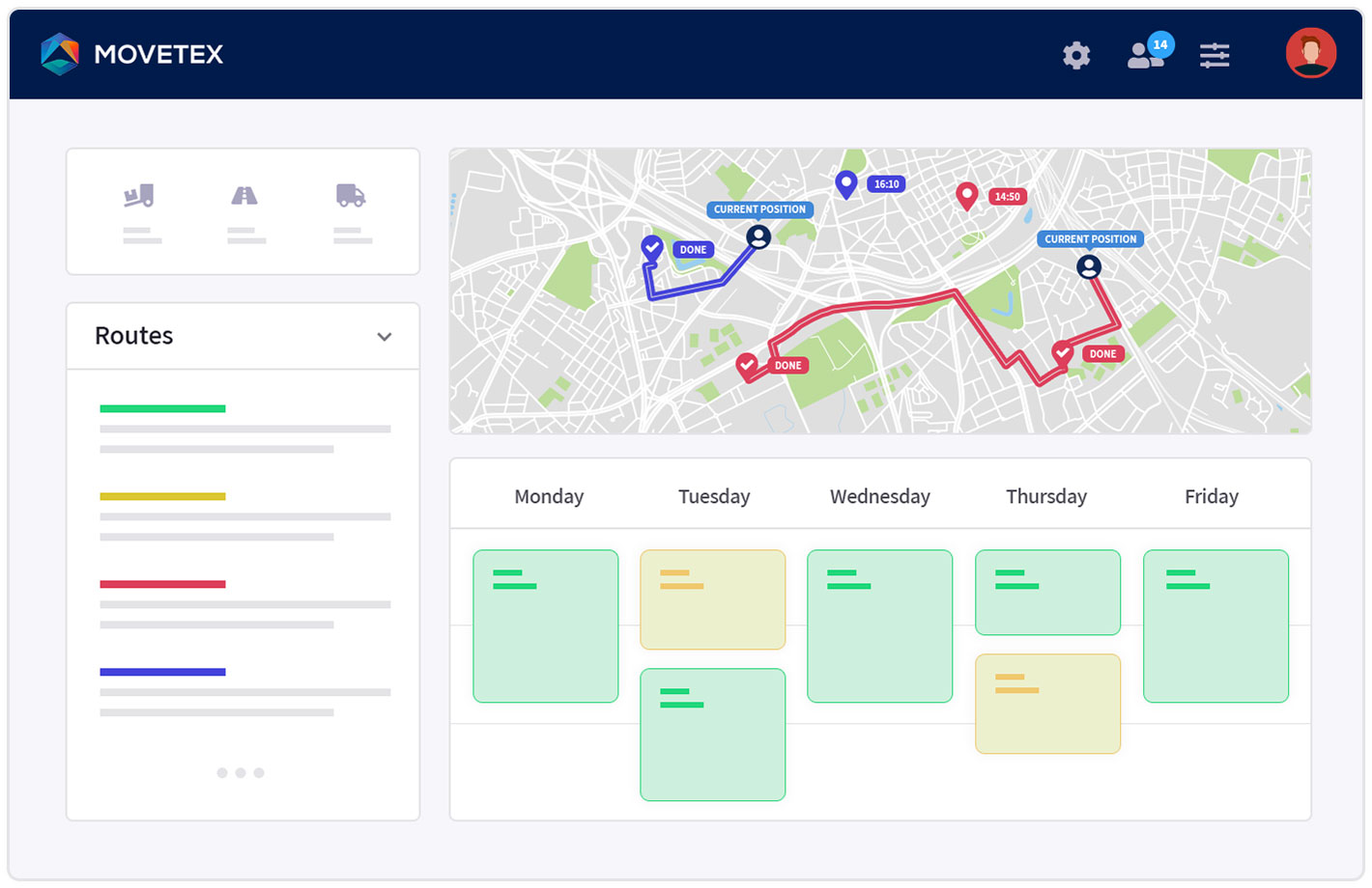 Movetex planning software